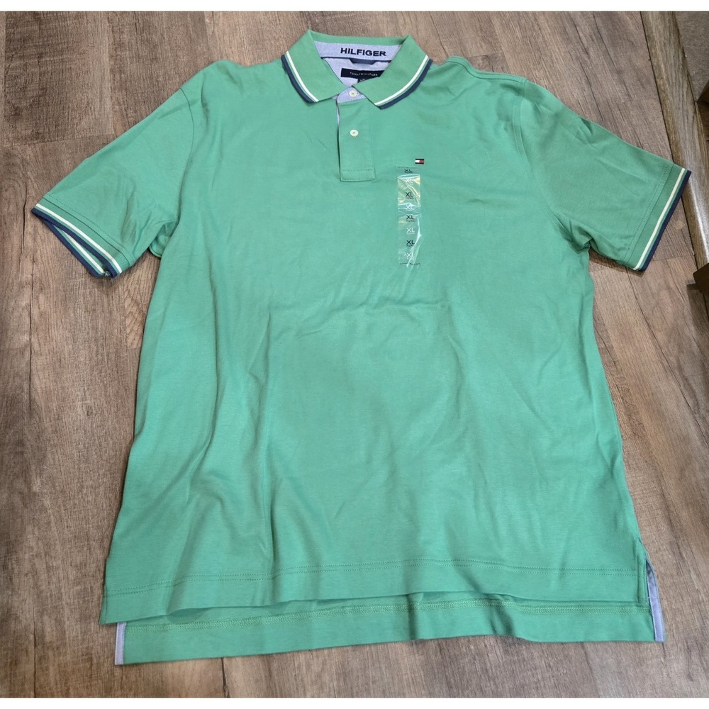 NWT Men's Tommy Hilfiger Short-Sleeve Classic Fit Polo Shirt Size XL